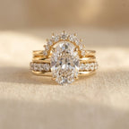 Elegant European Style Stacked Zirconia Diamond Ring